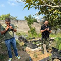 Jelang HUT ke-13, Ketum IWO Lakukan Ziarah Ke Makam Riko Amir di Bandar Lampung