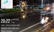 Akibat Banjir Semalam, Masih Banyak Genangan Air Di Banjar Pande Kediri Tabanan
