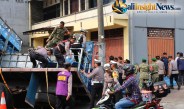 Wakapolres Badung Pimpin Evakuasi Truk Terperosok di Beringkit